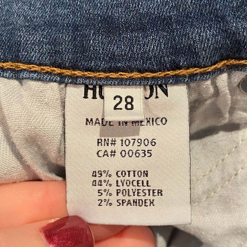 Hudson 28 Krista Super Skinny Crop Jeans - Picture 8 of 10